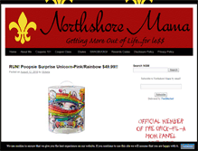 Tablet Screenshot of northshoremama.com